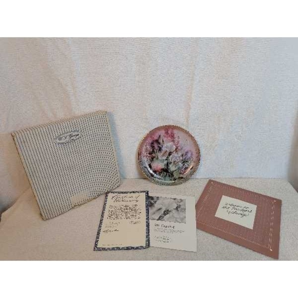 WS George Iris Quartet Lena Liu 1991 Symphony Shimmering Beauty Plate